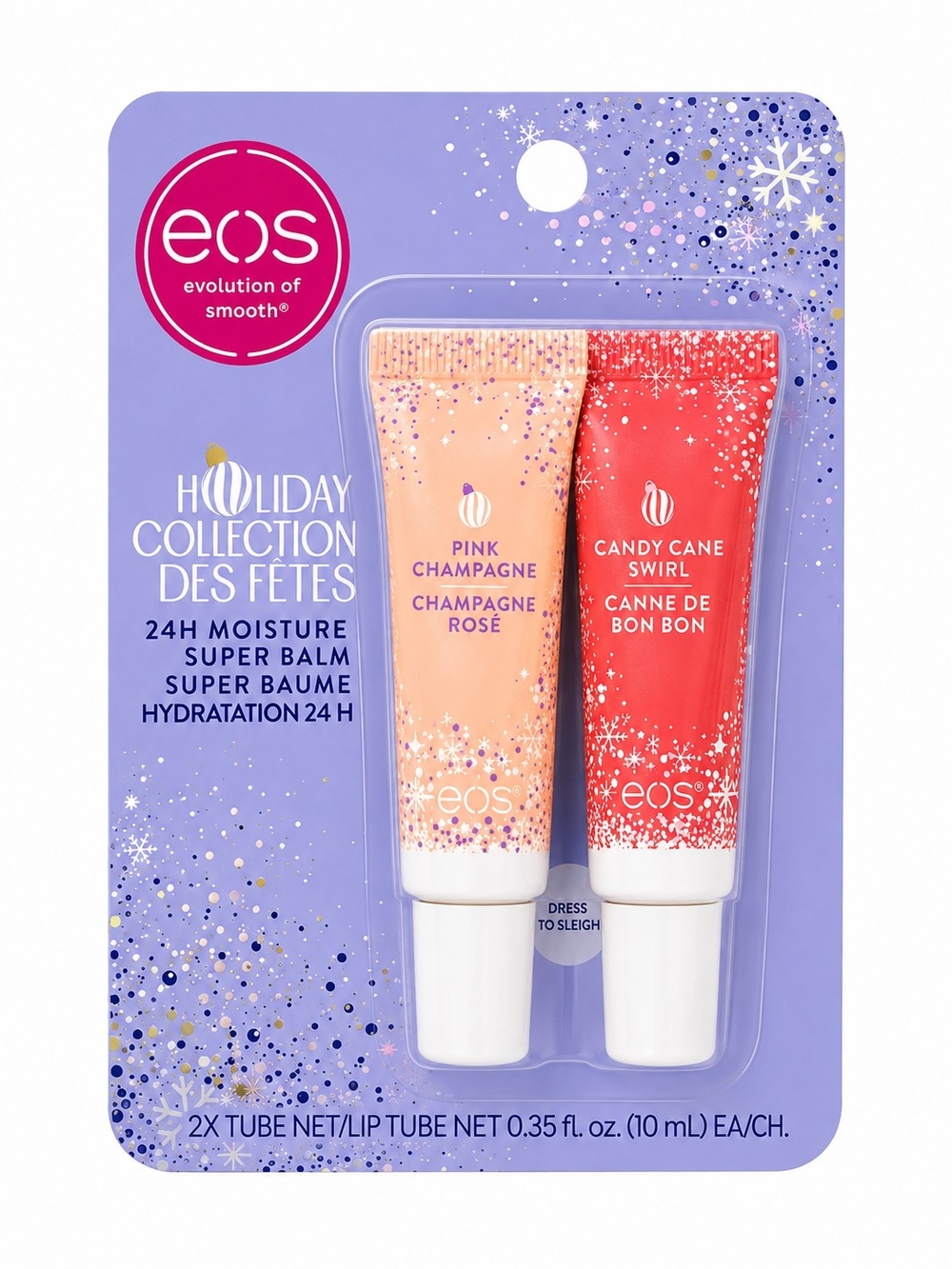 $6 Add On When Bundled with $9+ EOS Holiday Super Balm 2 Pack